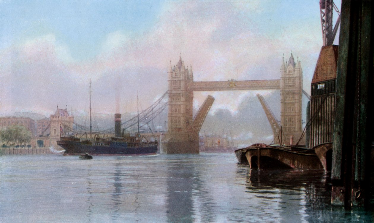 Tower Bridge, Londýn, 30. léta 20. století od Unbekannt