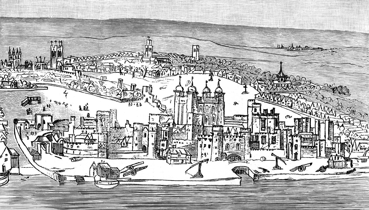 Tower of London, c1543, 1893 od Unbekannt