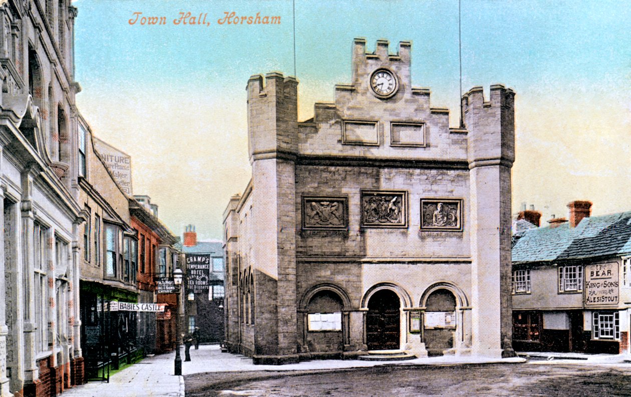Radnice, Horsham, 1906 od Unbekannt