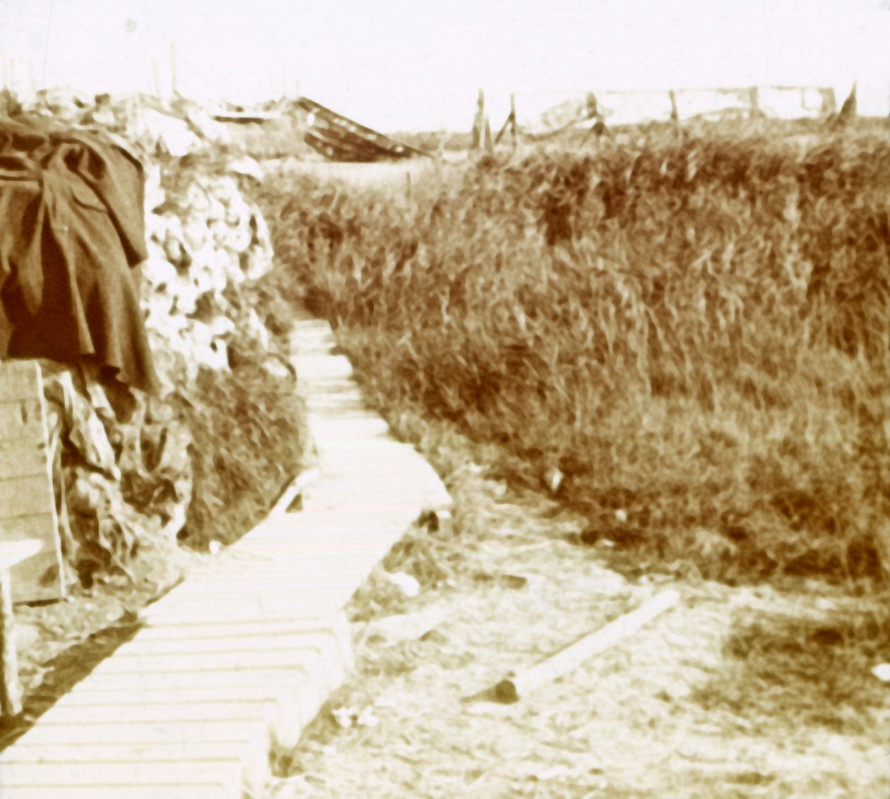 Trenches, Ramskapelle, Belgie, c1914-c1918 od Unbekannt