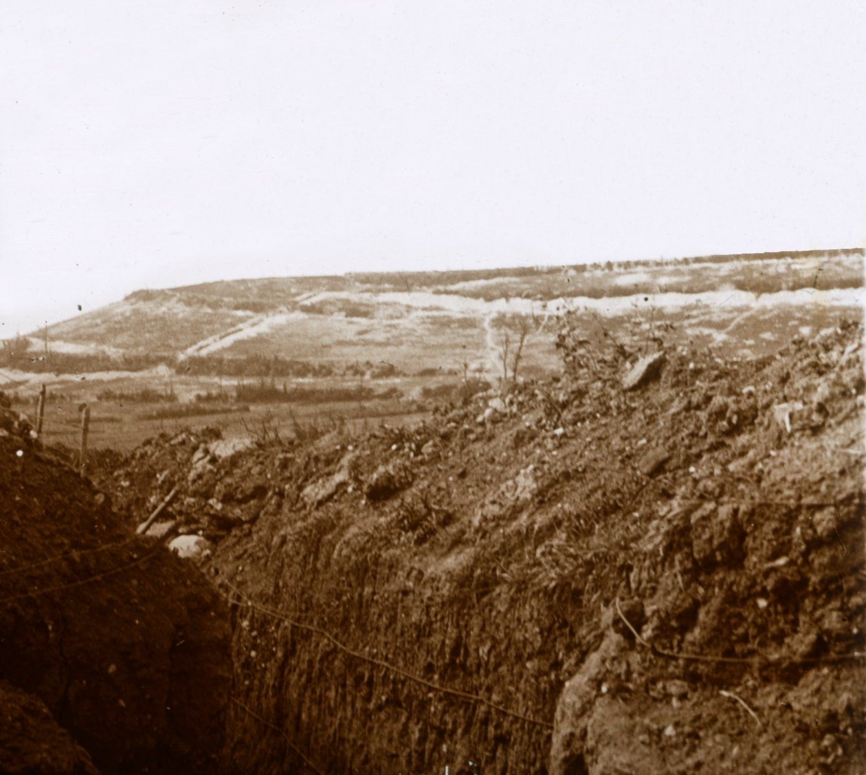 Příkopy, c1914-c1918 od Unbekannt