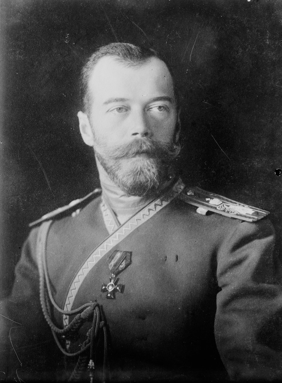 Ruský car Mikuláš II., 1909. od Unbekannt
