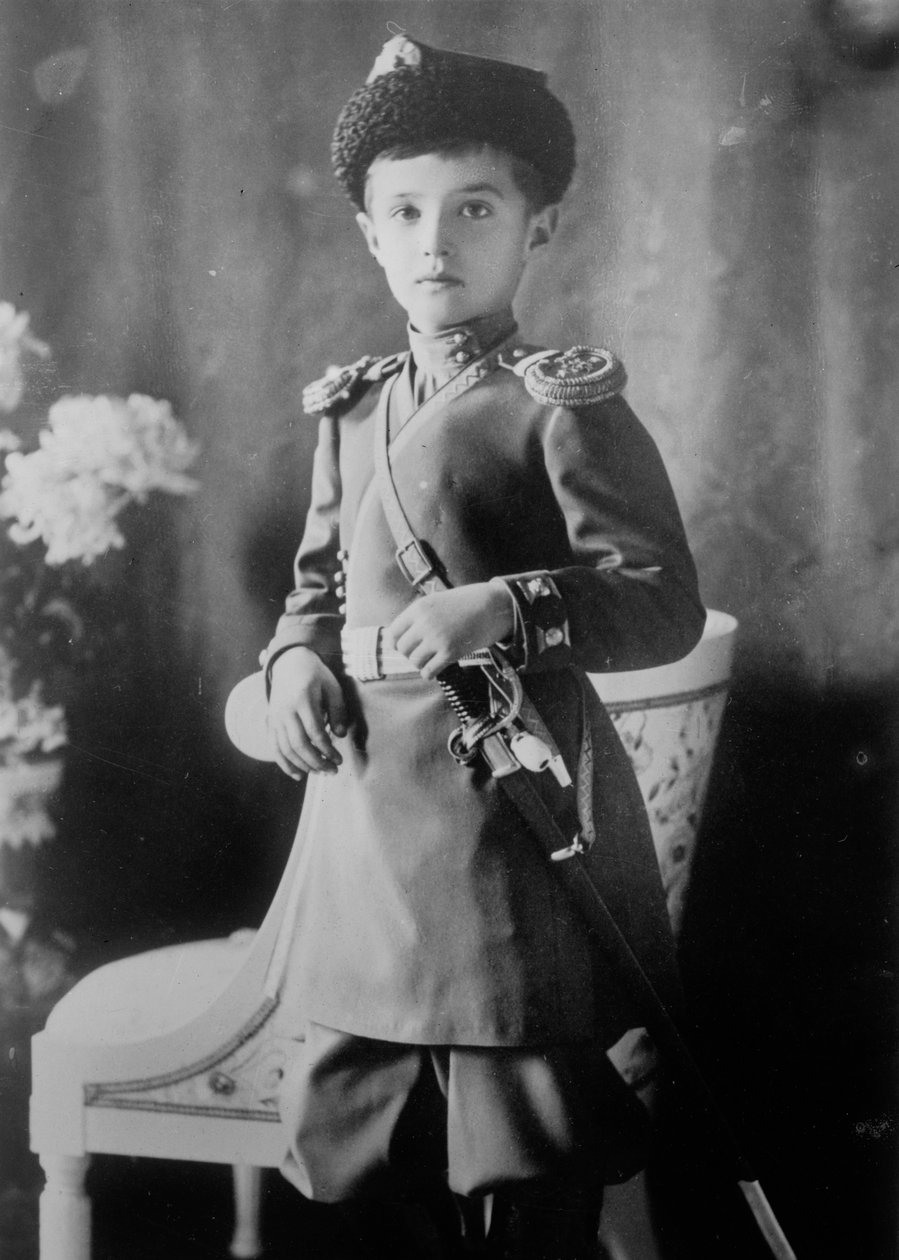 Carevič Alexej z Ruska, c1910-c1914 od Unbekannt