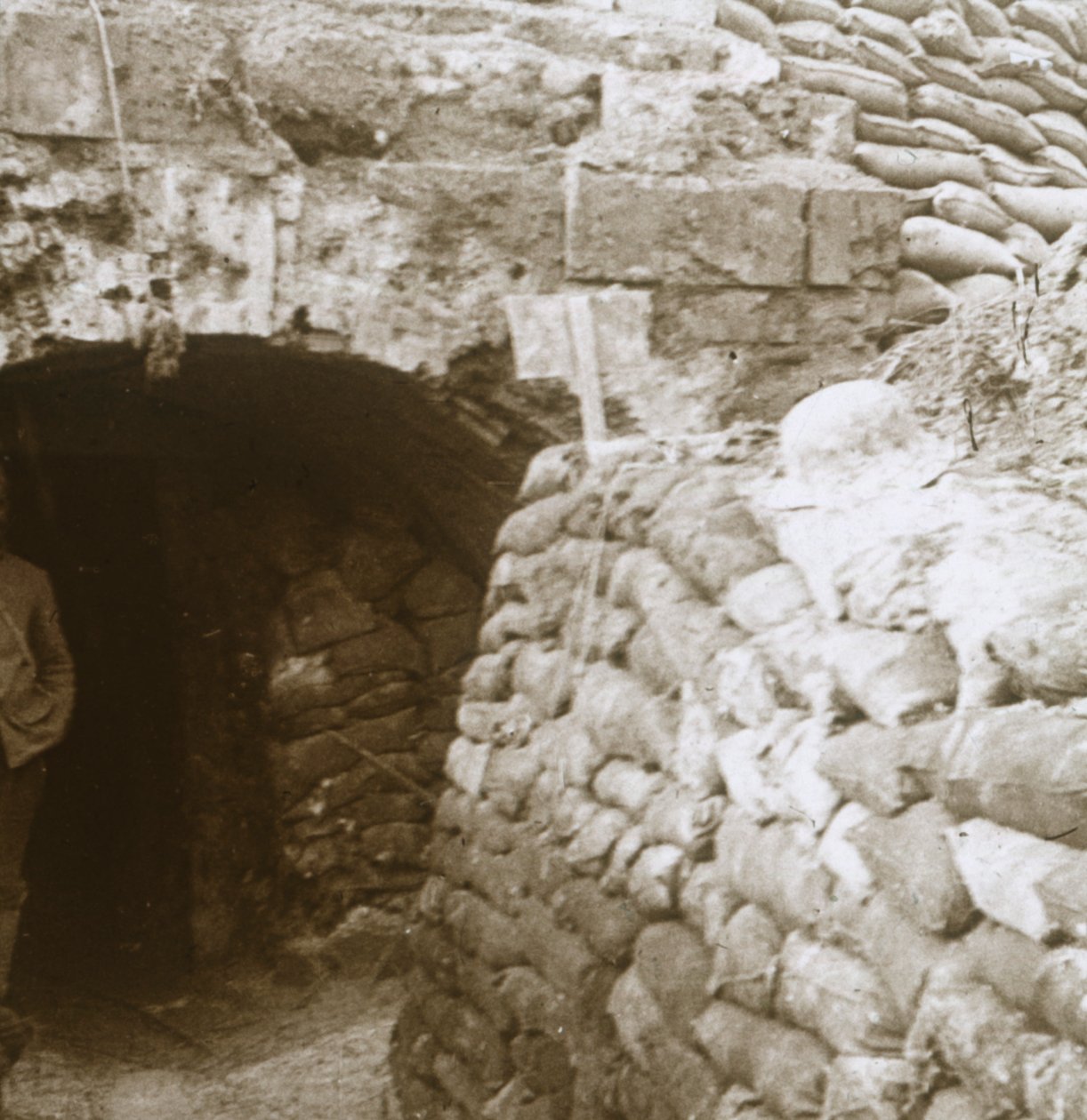 Tunel, Mt Casque, Francie, c1914-c1918 od Unbekannt