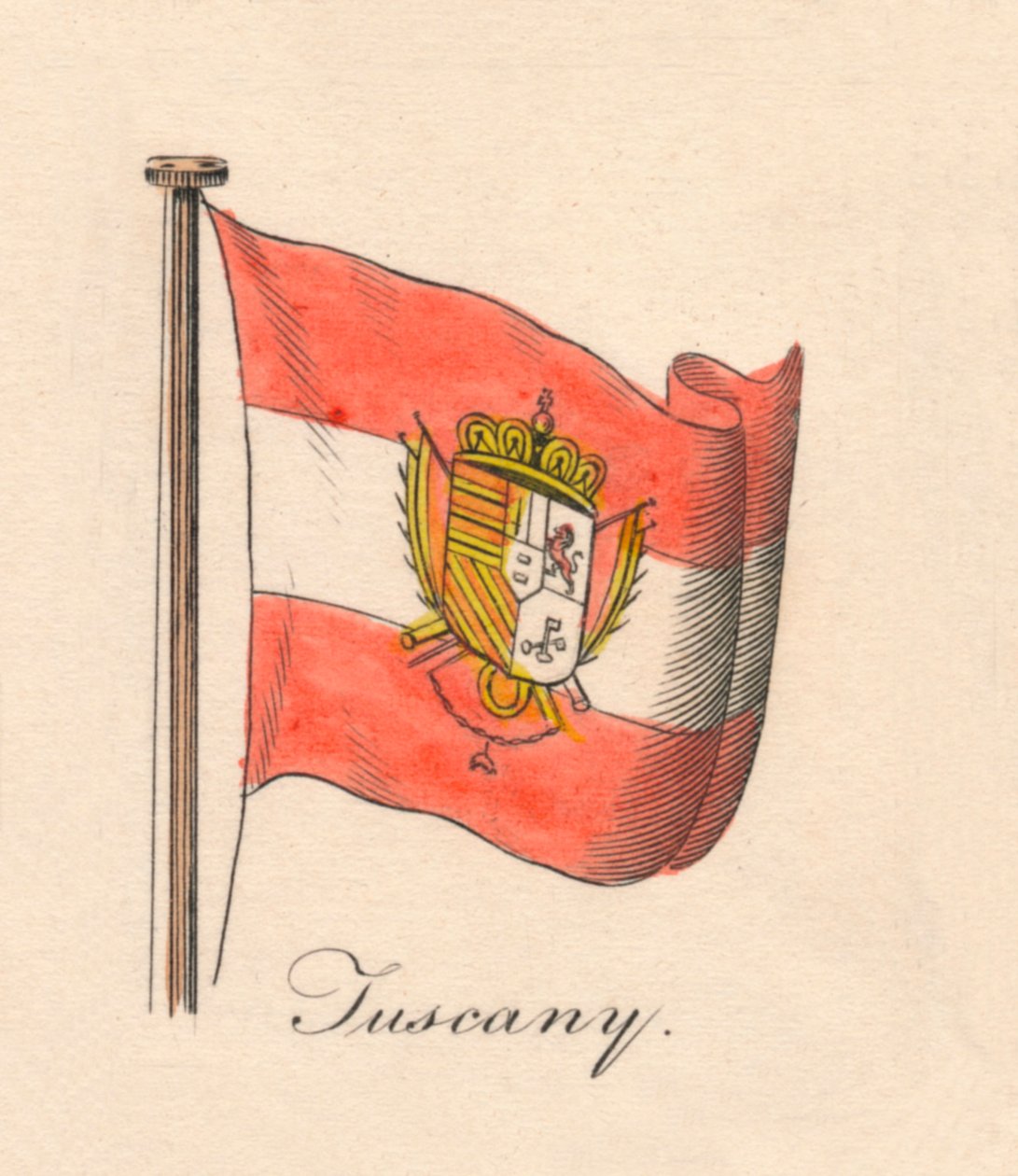 Toskánsko, 1838 od Unbekannt