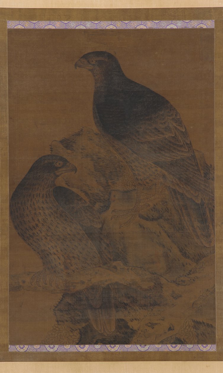 Dva orlové, dynastie Ming, 1368-1644. od Unbekannt
