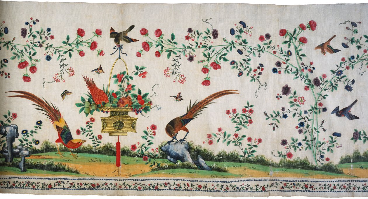 Valance, Čína, 18. století, dynastie Čching 1644-1911. od Unbekannt