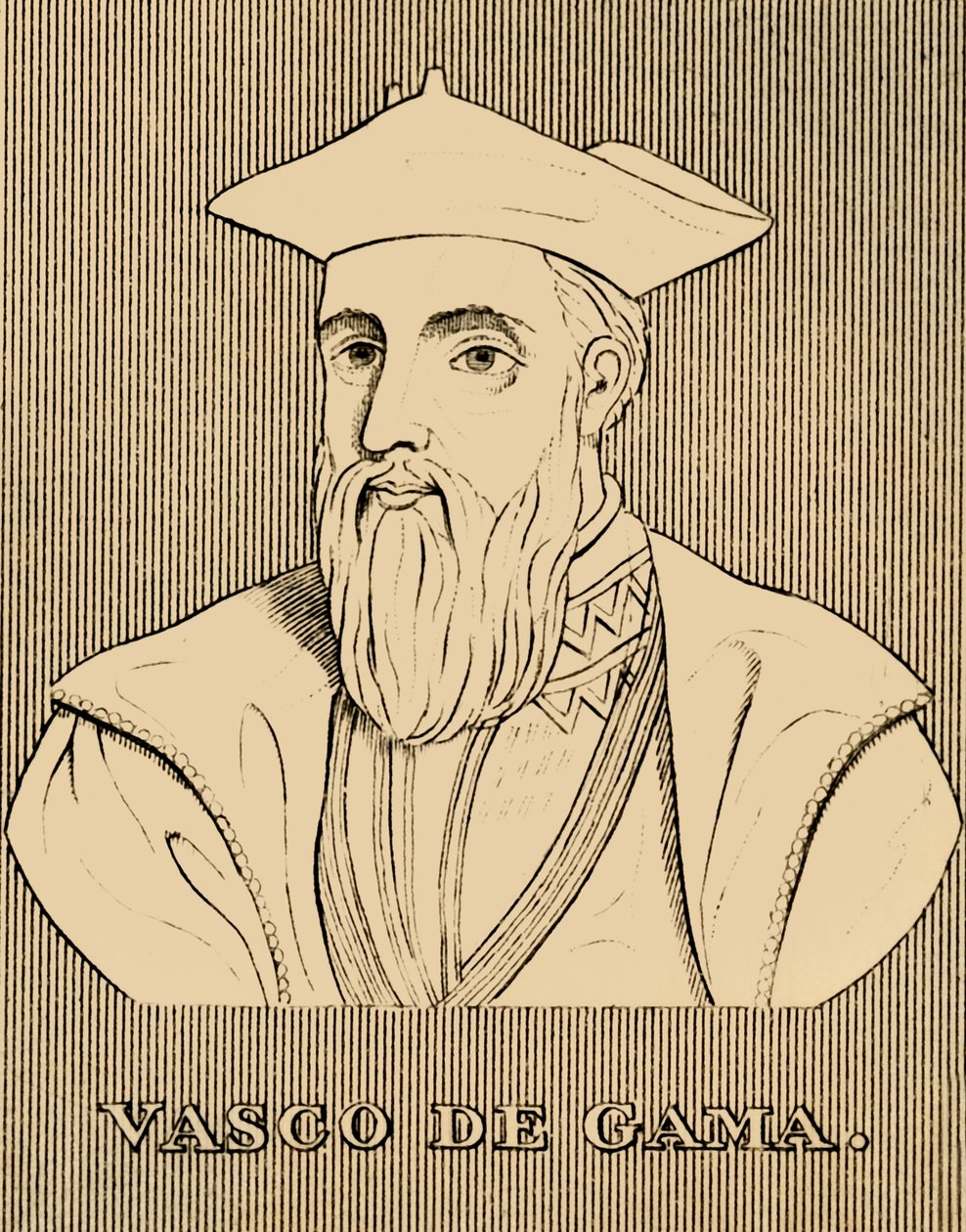 Vasco da Gama, c1460-1524, 1830. od Unbekannt
