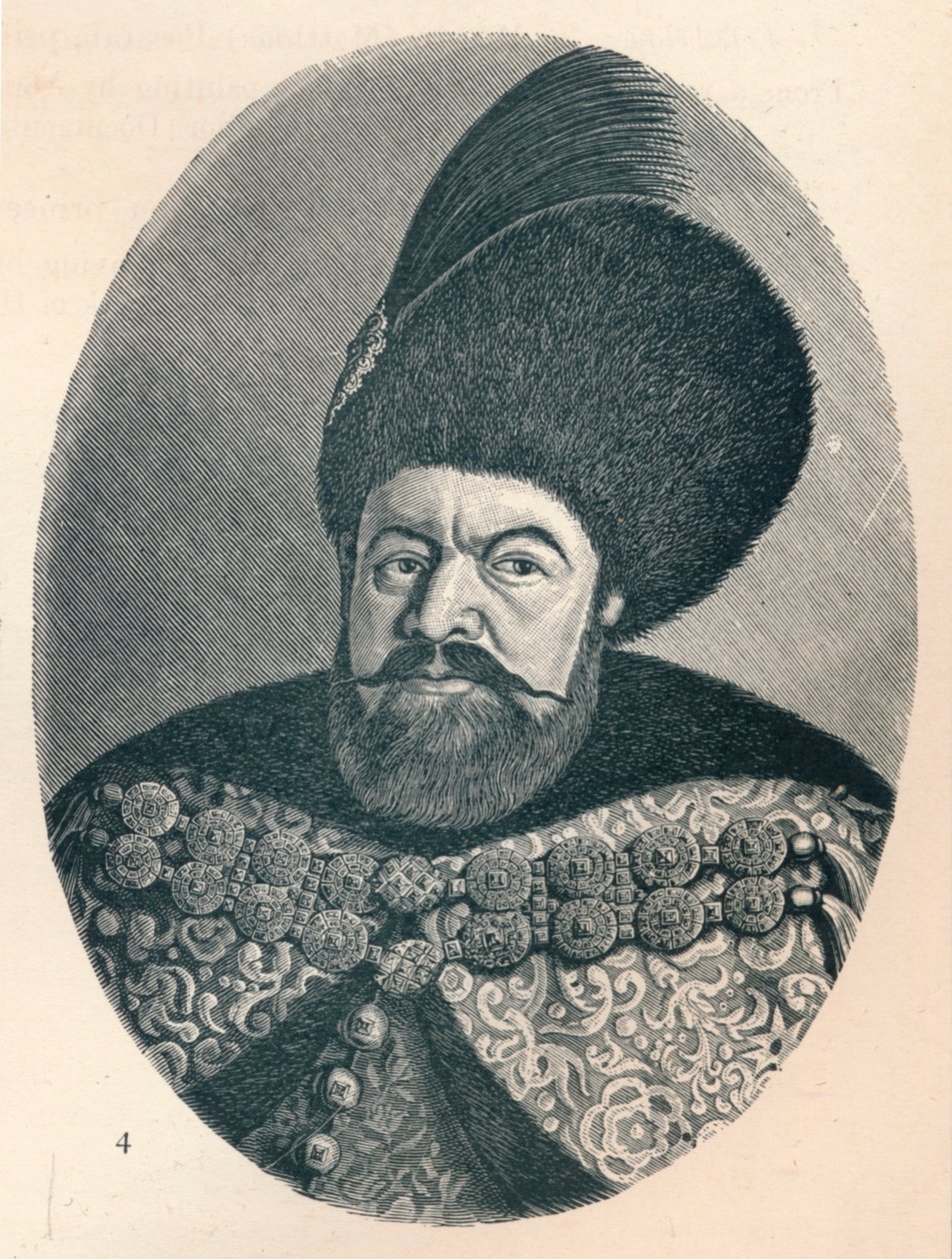 Vasile Lupu, princ z Moldávie, c1906, 1907 od Unbekannt