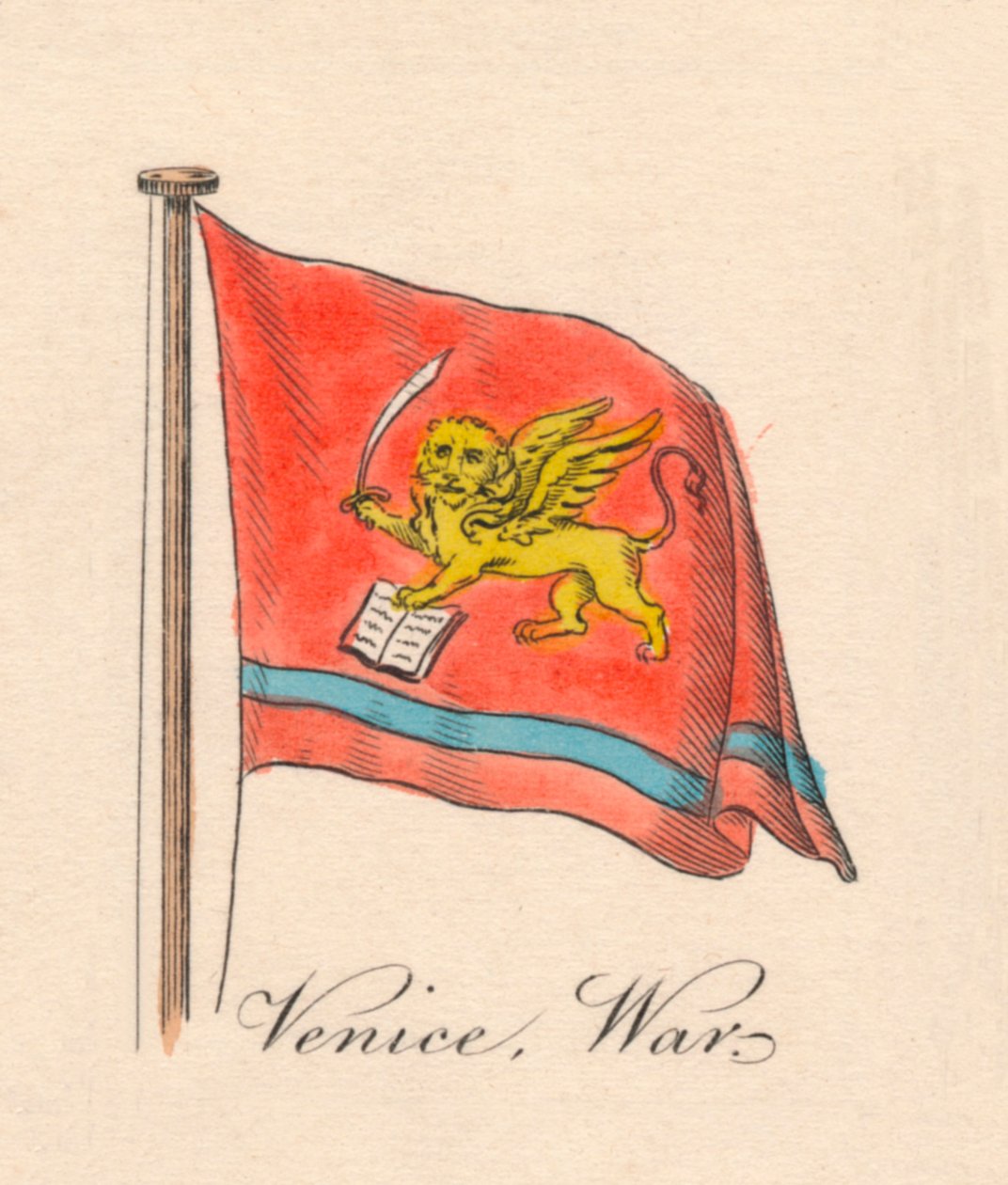 Benátky, válka, 1838 od Unbekannt