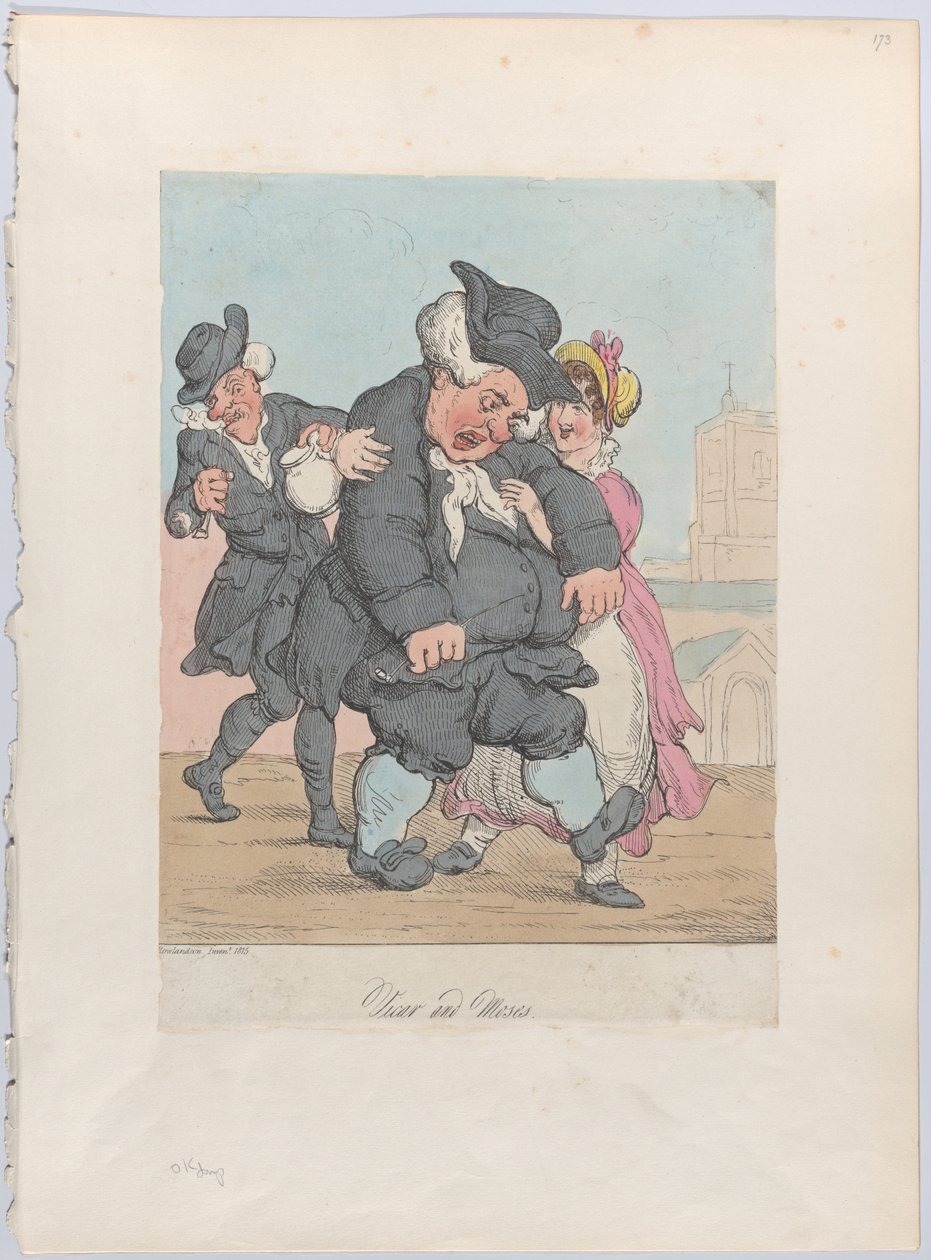 Vikář a Mojžíš, 1815., 1815. od Unbekannt