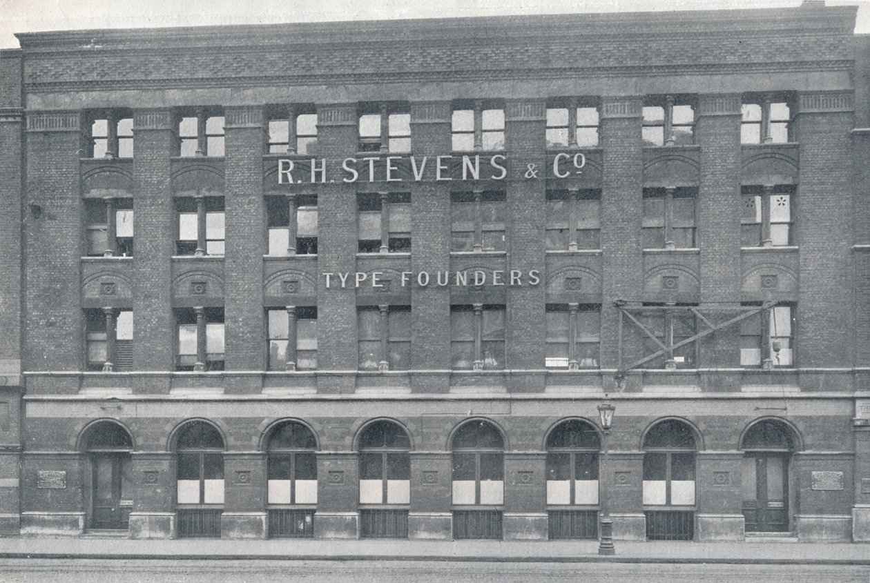Pohled na Foundry, Southwark Street, 1909. od Unbekannt