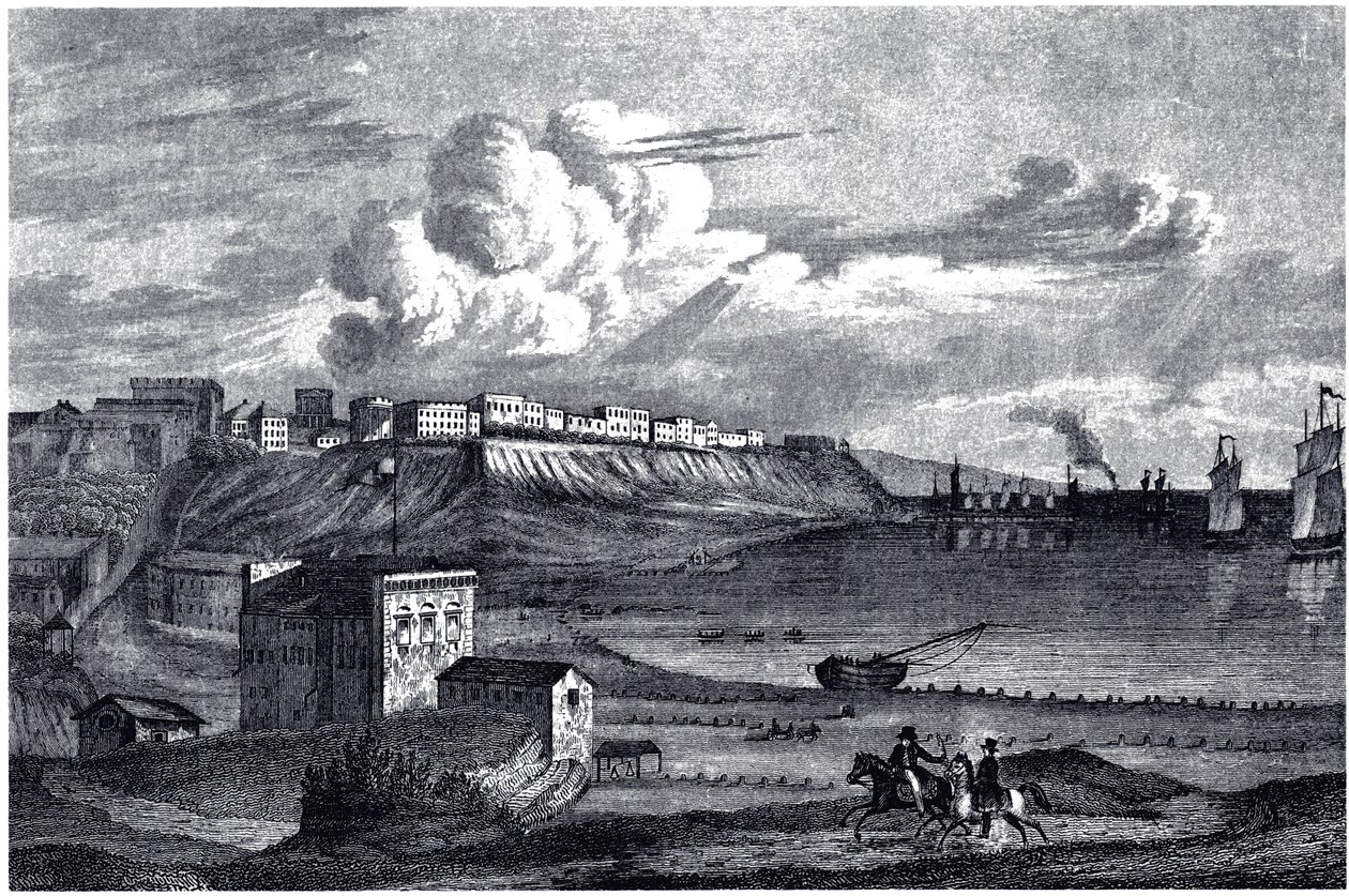 Pohled na Oděsu, c. 1830 od Unbekannt