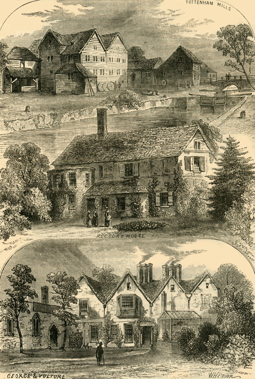 Pohledy v Tottenhamu, c1876. od Unbekannt