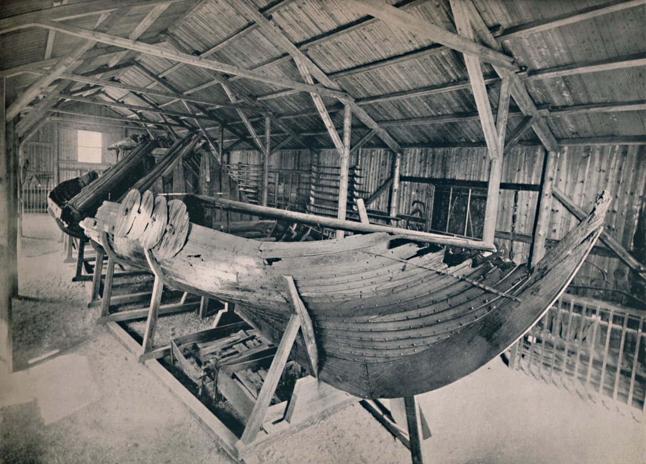 Vikingská loď, 1914. od Unbekannt