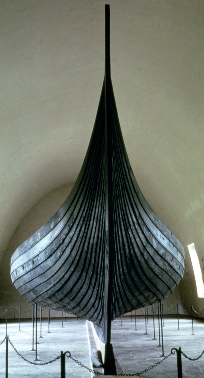 Vikingská loď, Norsko, 9. století od Unbekannt