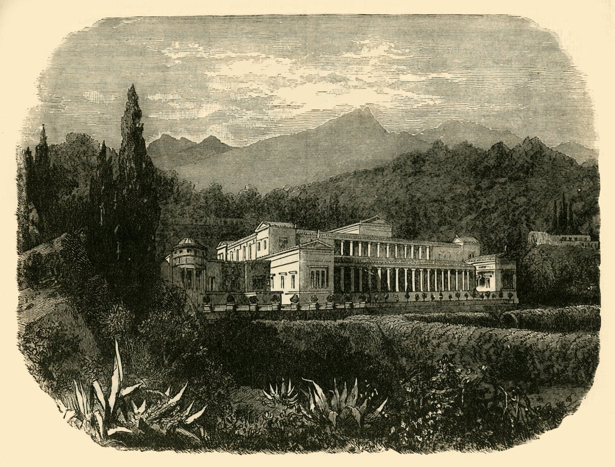 Vila mladšího Plinia, 1890. od Unbekannt