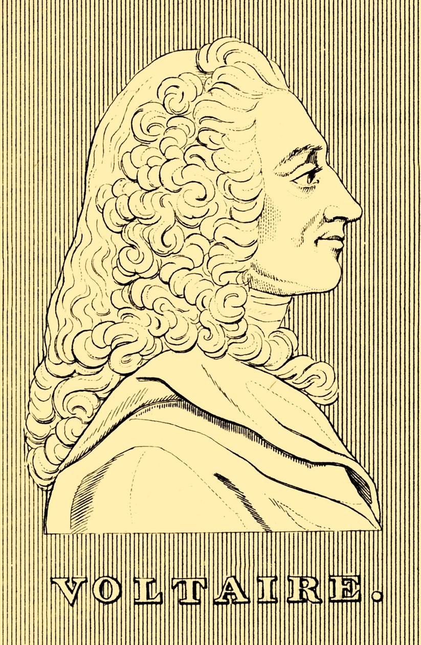 Voltaire, 1694-1778, 1830. od Unbekannt