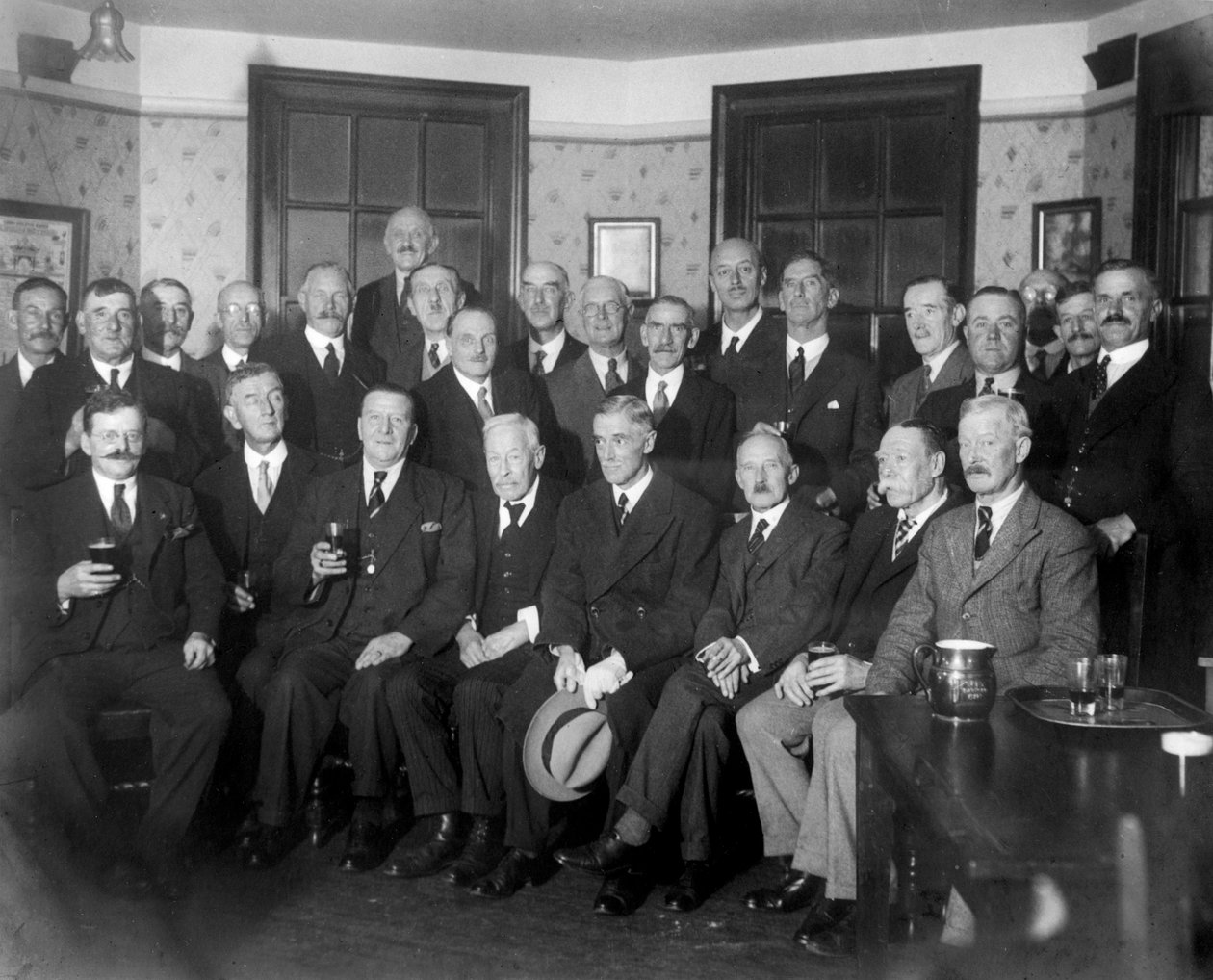 Veteráni z první světové války ze Surbitonu, 1934 od Unbekannt