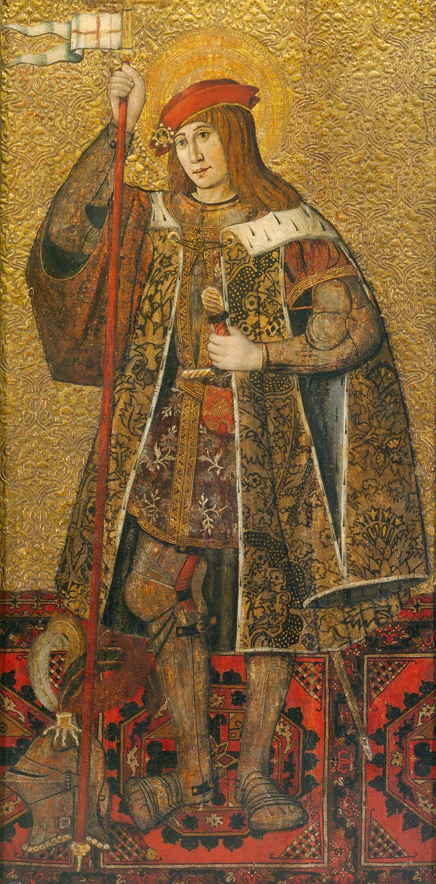 Warrior Saint, 14901500. od Unbekannt