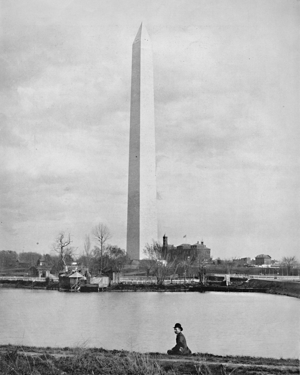 Washingtonův památník, Washington D.C., c1897. od Unbekannt