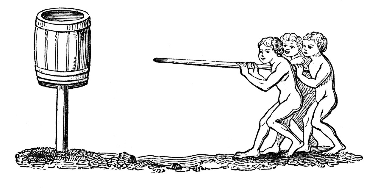 Water-Tub Quintain, 1344, 1833 od Unbekannt