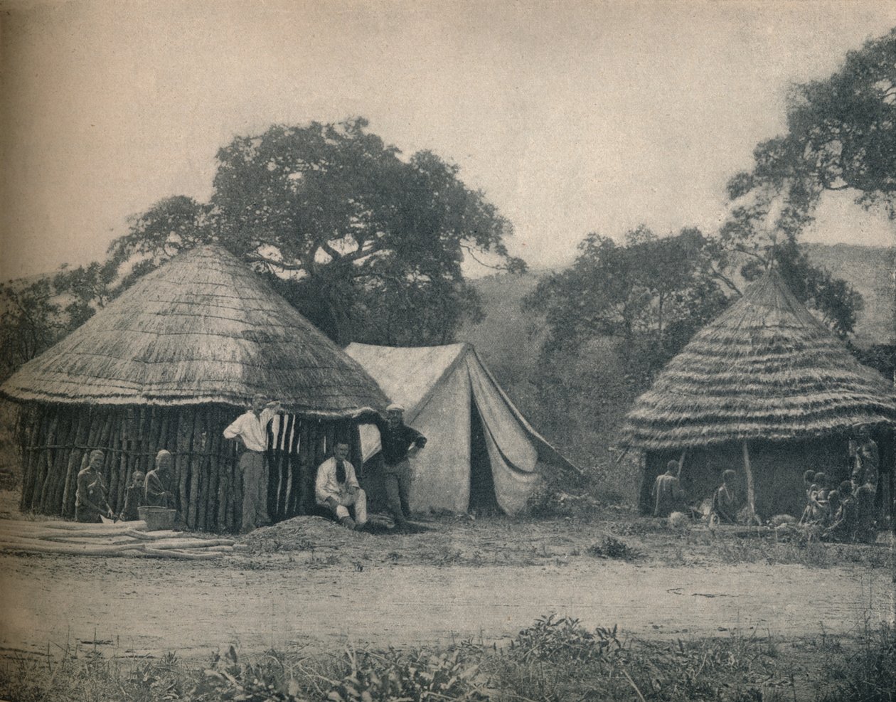Wayside Store ve Svazijsku, c1900. od Unbekannt