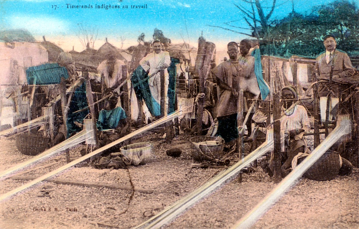 Tkalci, Afrika, 20. století od Unbekannt