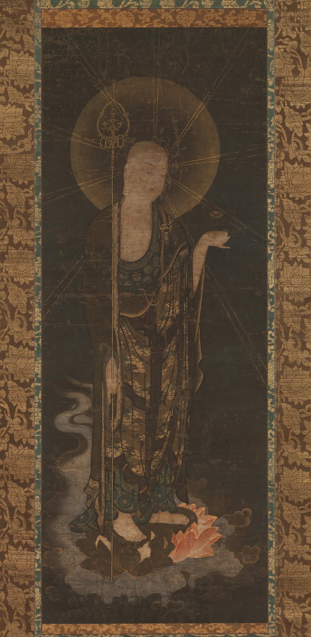 Uvítací sestup Jizo, počátek 14. století. od Unbekannt