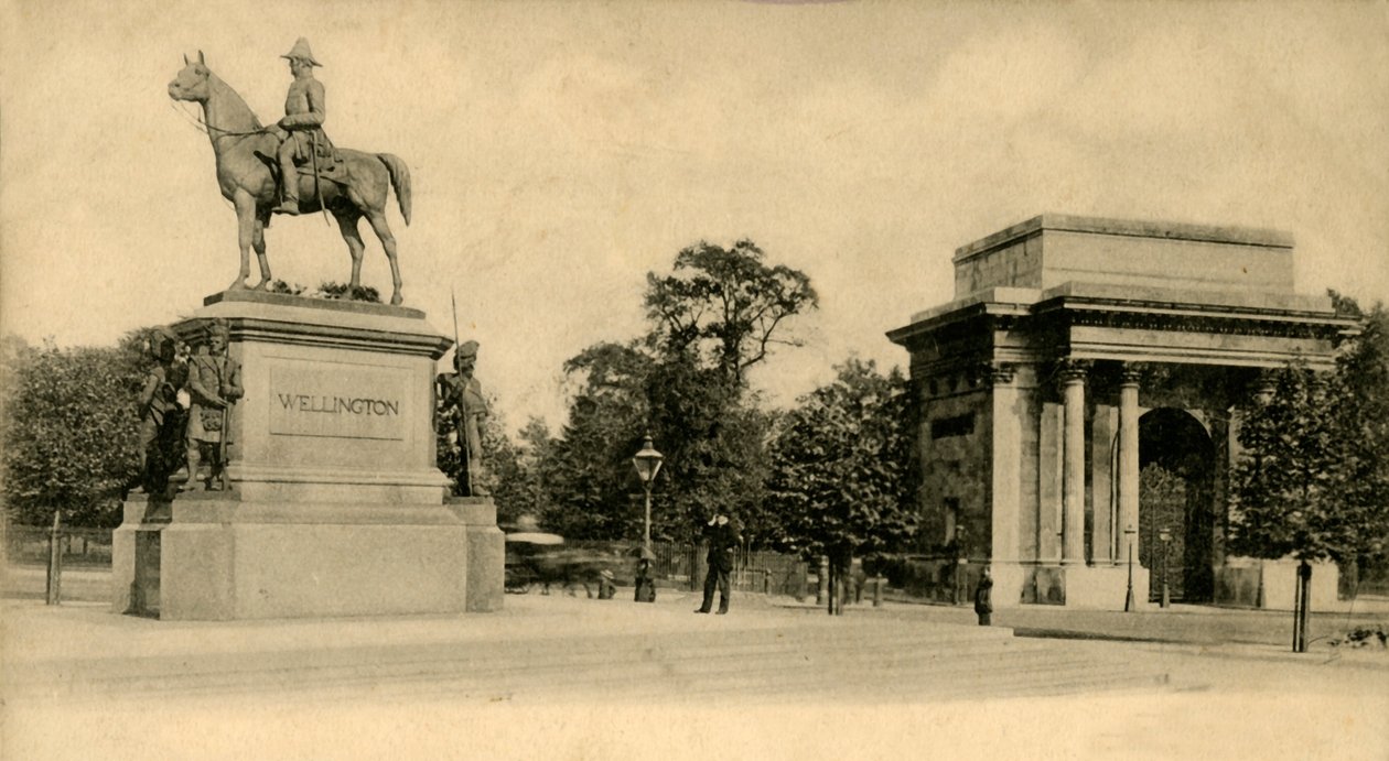 Wellingtonův památník, Londýn, c1910. od Unbekannt