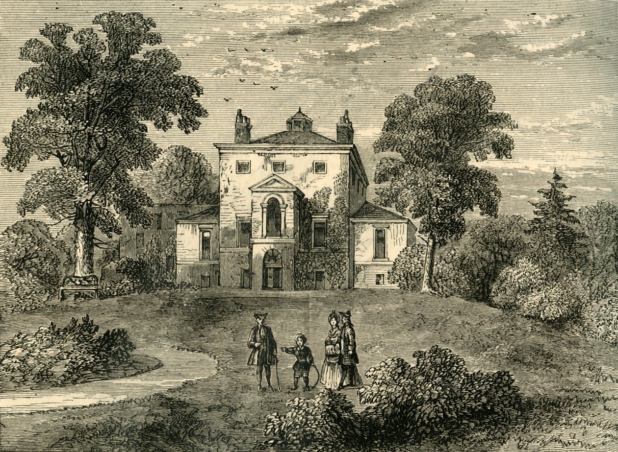 West Coombe, v roce 1794, c1878. od Unbekannt