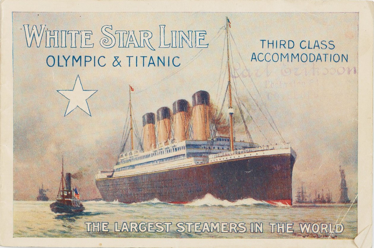 White Star Line. Titanic a Olympic, c. 1910 od Unbekannt