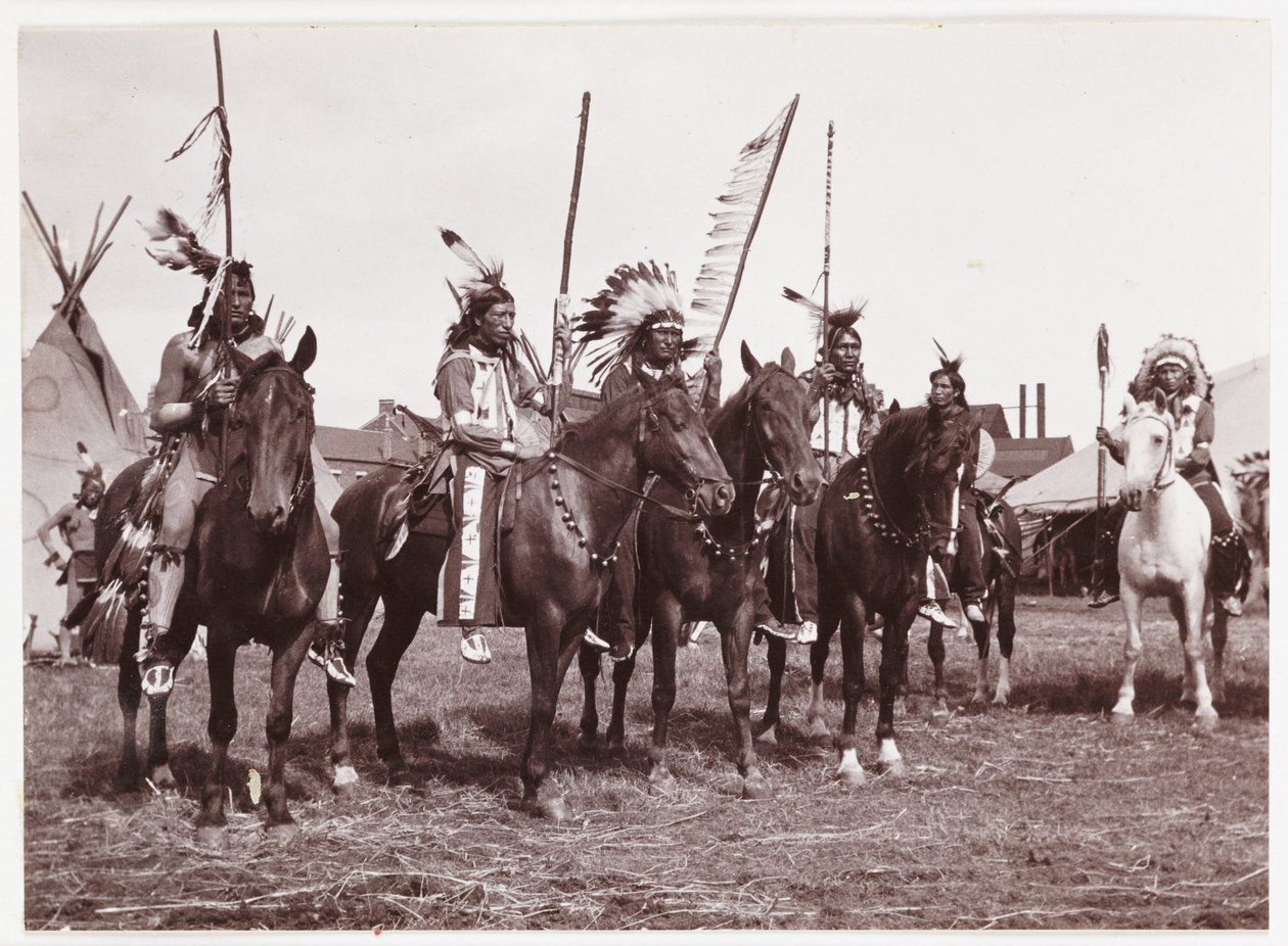 Divoký západ show, c 1905 od Unbekannt