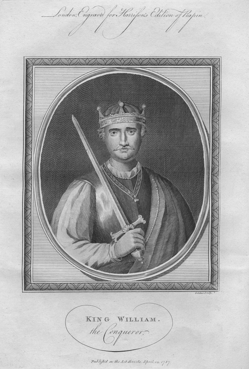 Vilém Dobyvatel, 1787. od Unbekannt