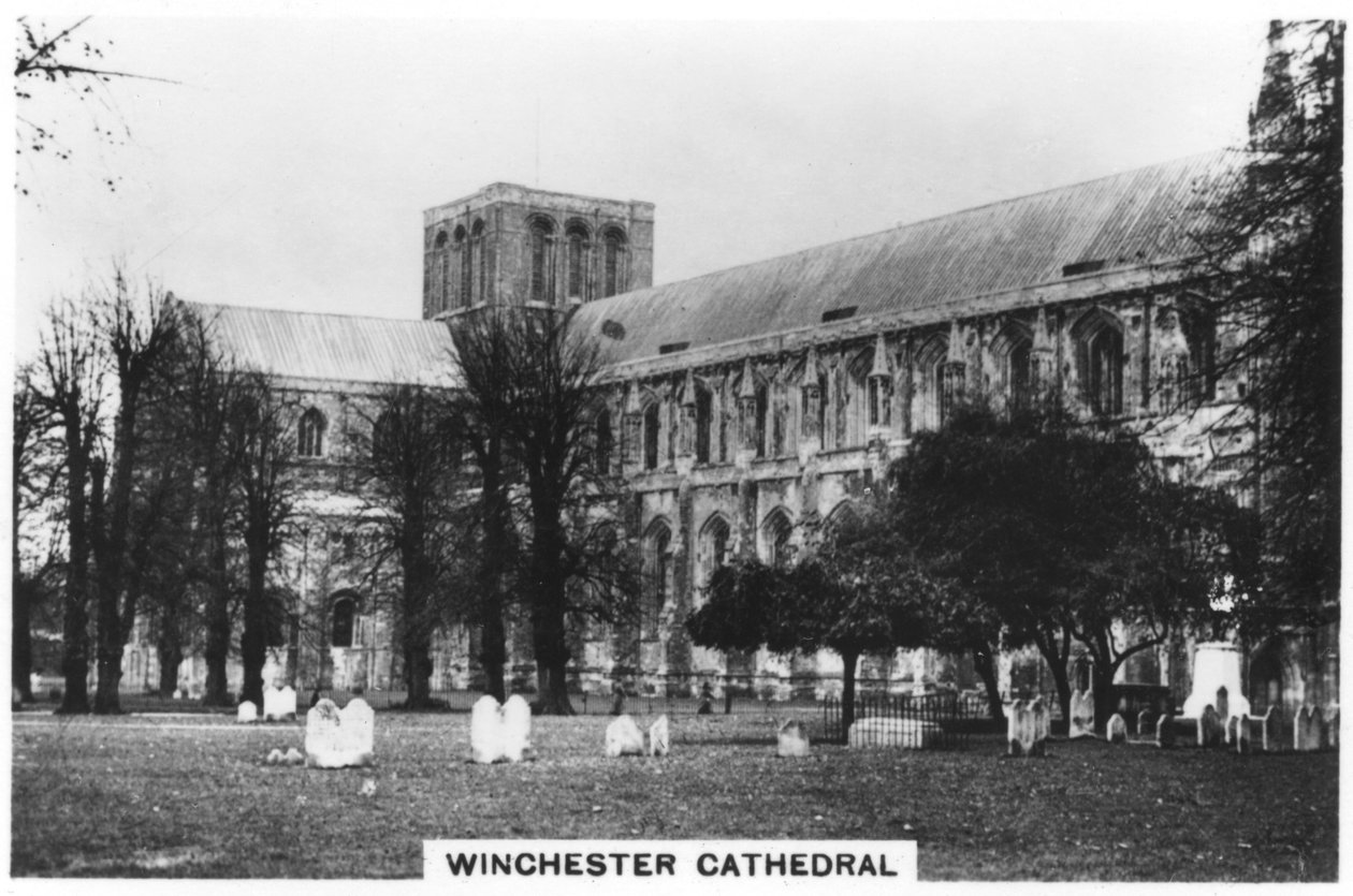Winchesterská katedrála, Hampshire, 1937 od Unbekannt