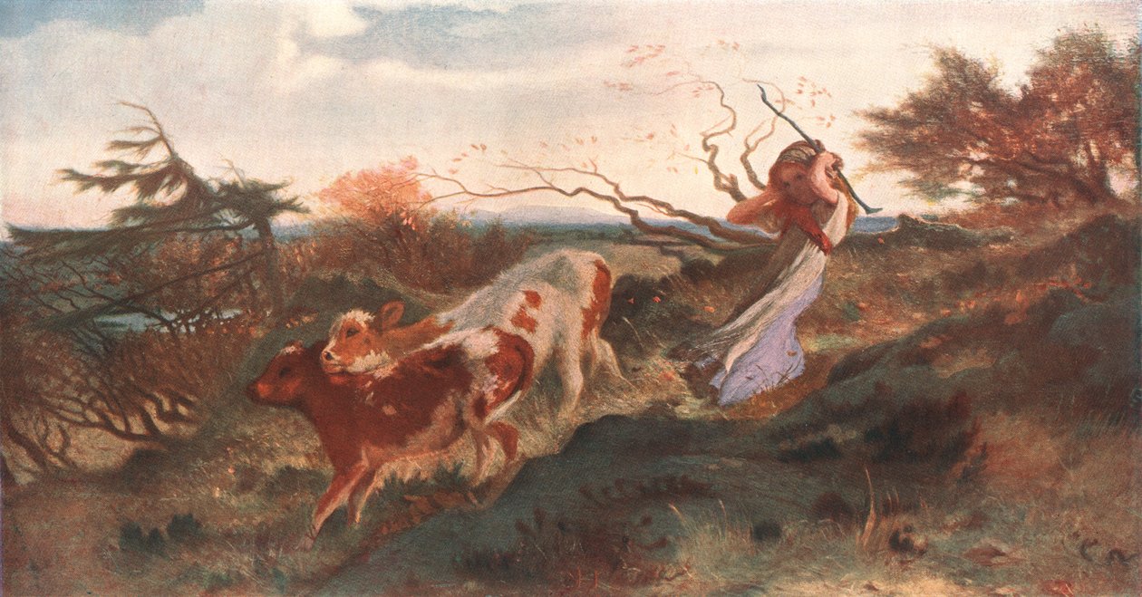 Vítr na světě, 1863, c1902. od Unbekannt
