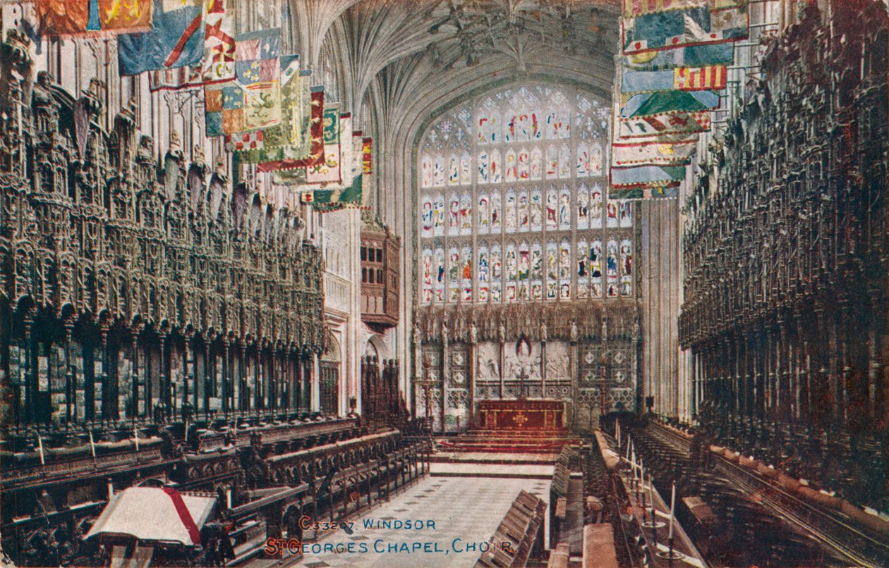 Windsor, kaple sv. Jiří, sbor c1916 od Unbekannt