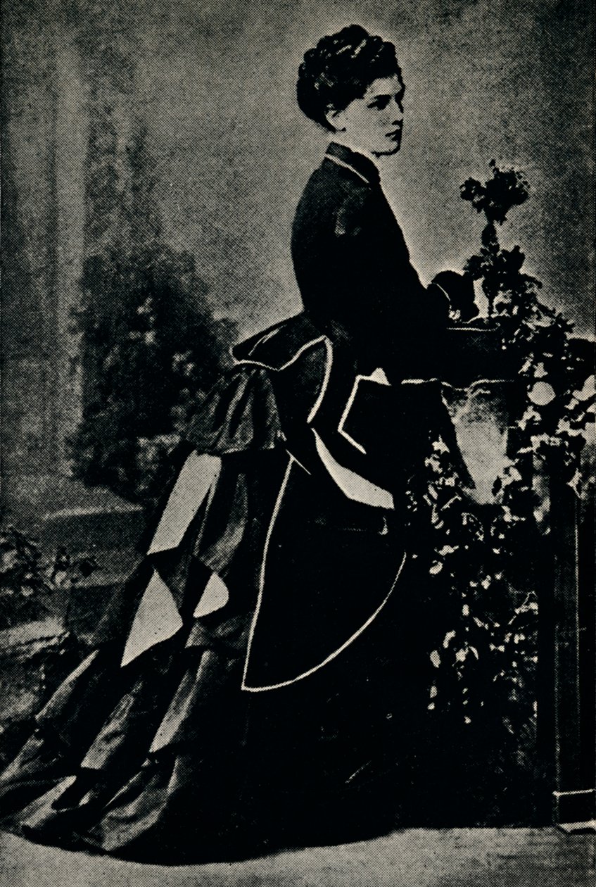 Winston Churchill Americká matka, c1880, 1945. od Unbekannt