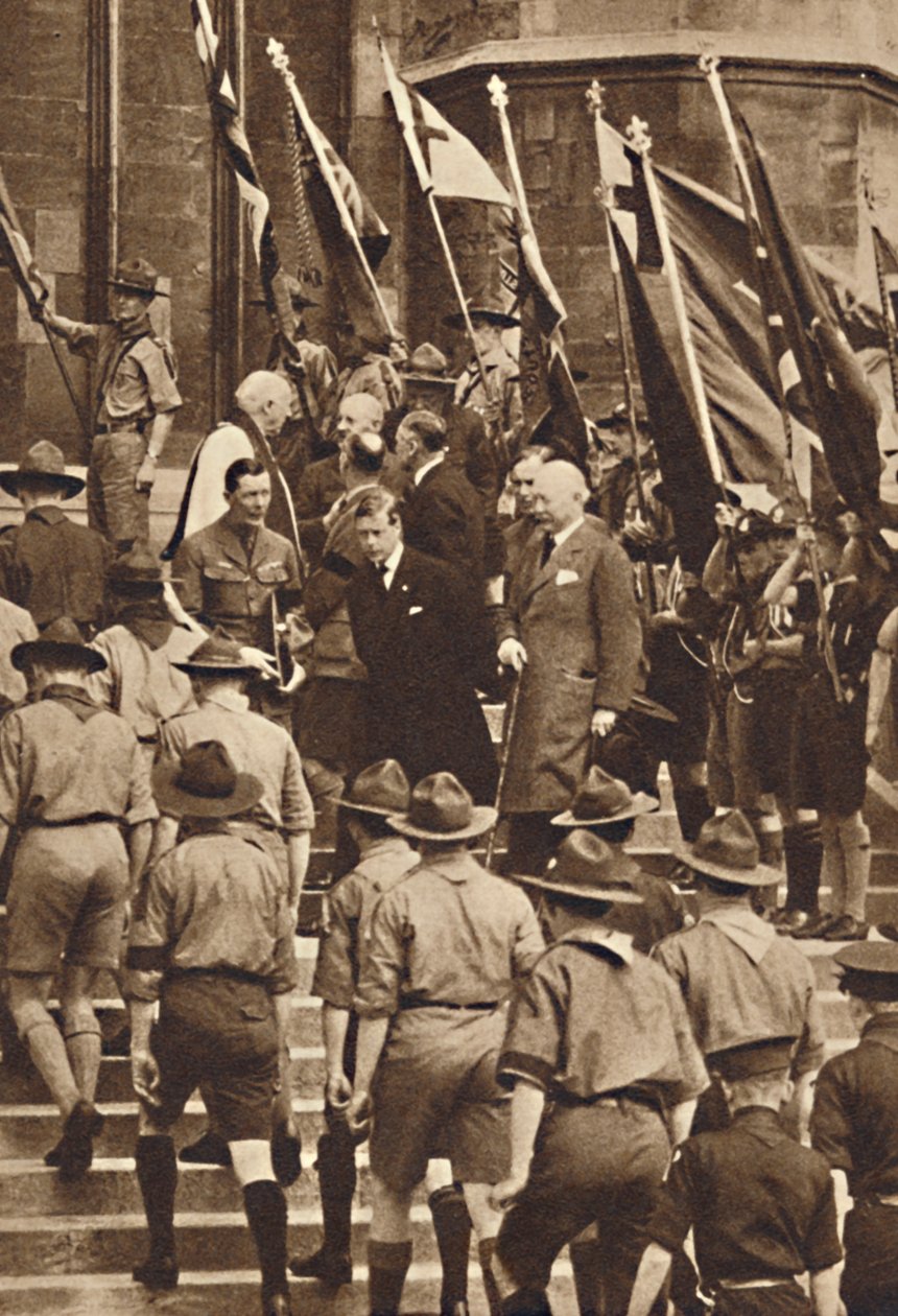 Se skauty ve Windsoru, 1937 od Unbekannt