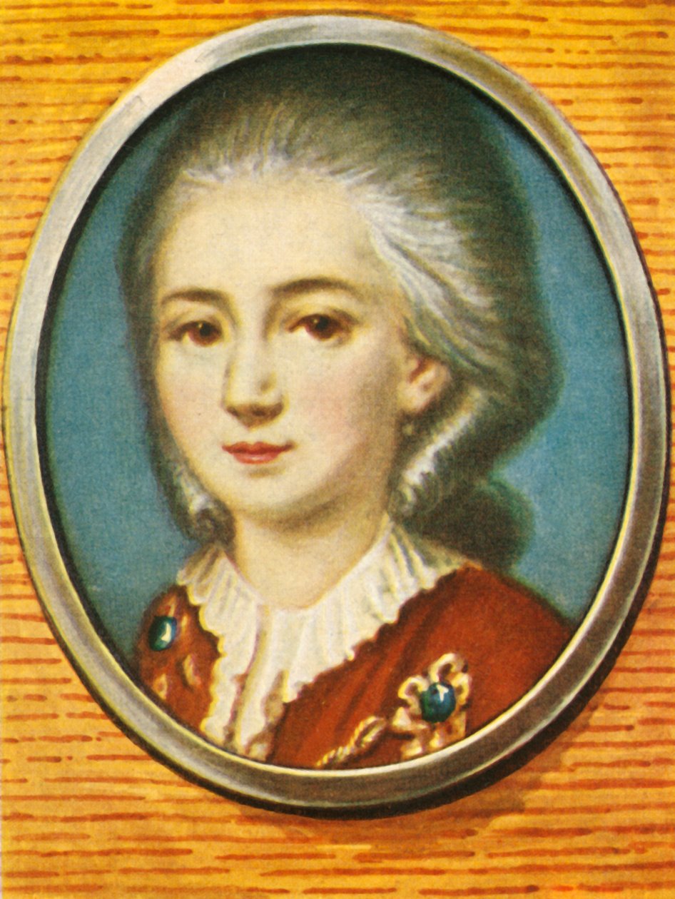 Wolfgang Amadeus Mozart, 1933. od Unbekannt