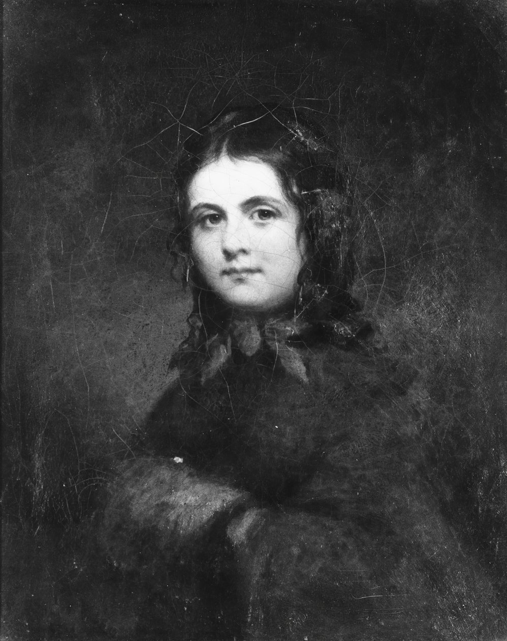 Žena s rukávníkem, ca. 1850. od Unbekannt