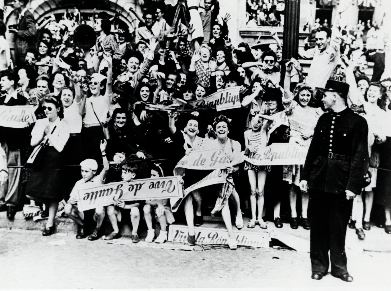Druhá světová válka: Osvobození Paříže, 1944. od Unbekannt