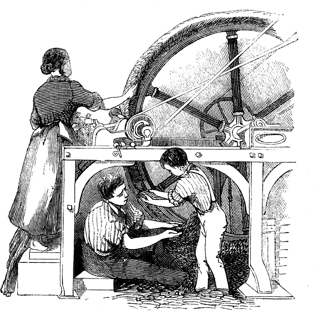 Nejhorší výroba, c1845 od Unbekannt