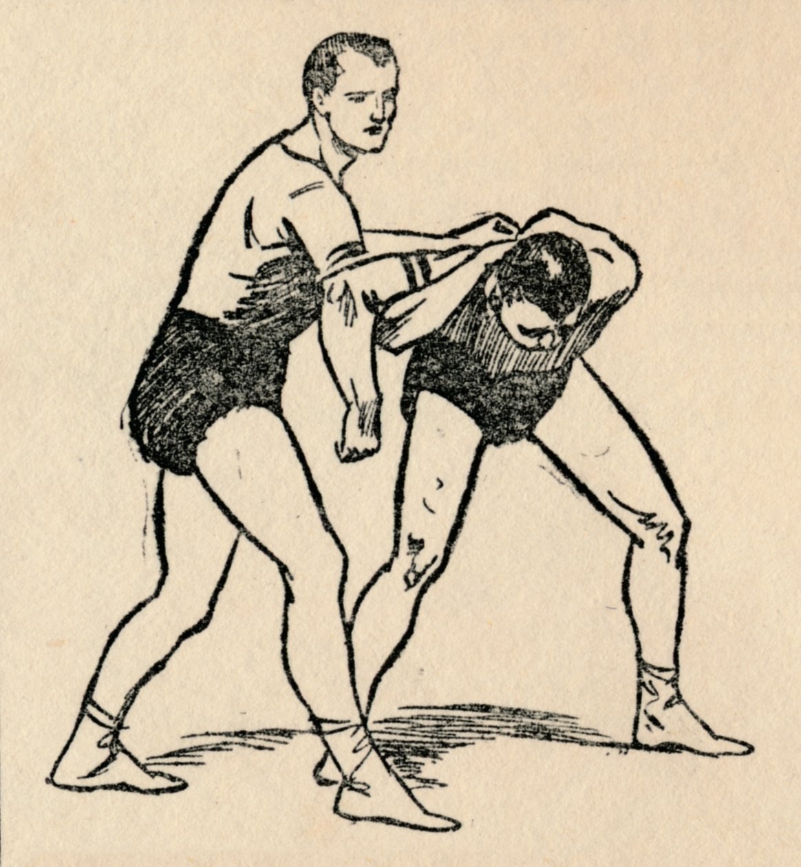Zápas, 1912 od Unbekannt