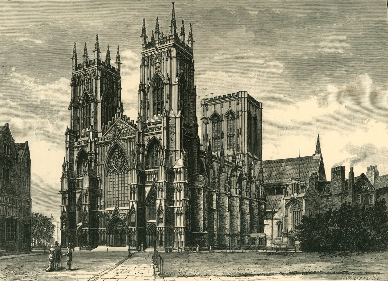 York Minster, 1898. od Unbekannt
