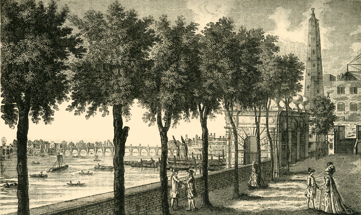 York Stairs and the Water Tower, 1881. od Unbekannt