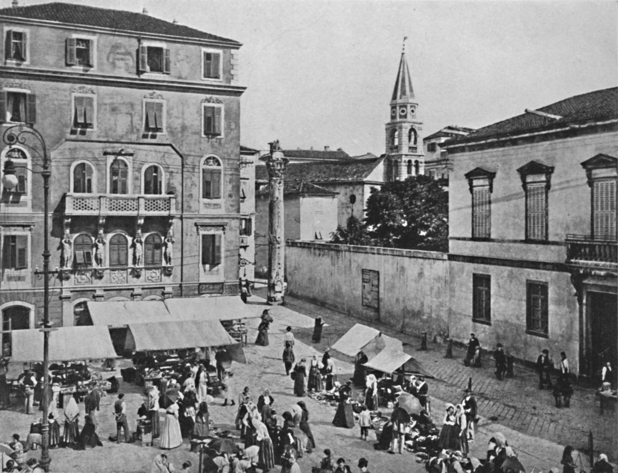 Zara - Piazza delle Erbe, 1913 od Unbekannt