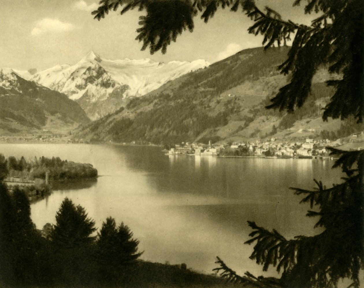 Zell am See, Rakousko, c1935. od Unbekannt