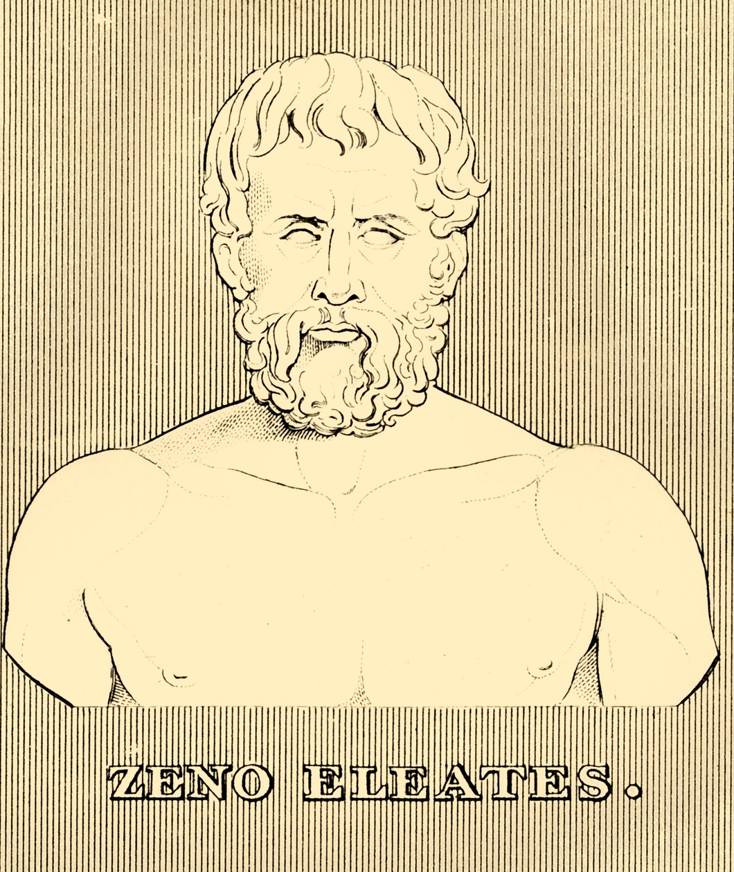 Zeno Eleates, c495-430 př.nl, 1830. od Unbekannt