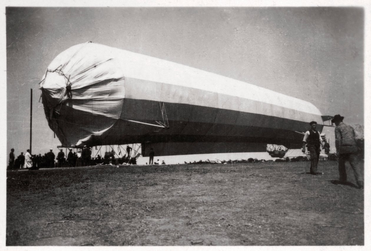 Zeppelin LZ 5 v Goeppingenu, Německo, 1909 1933 od Unbekannt